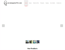 Tablet Screenshot of jlautoparts.com